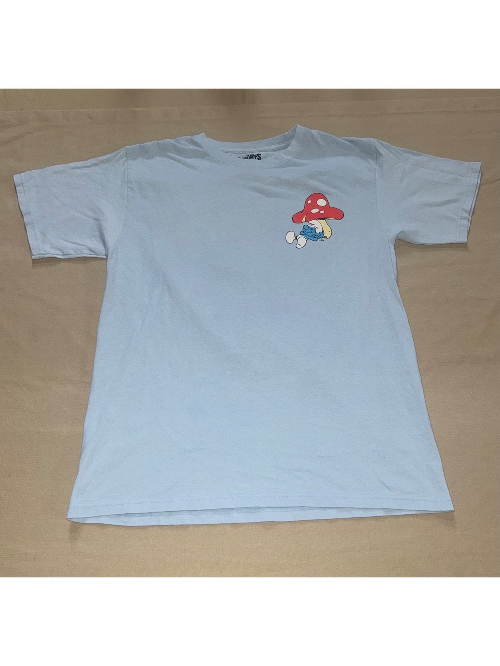 The Smurfs light blue graphic T-shirt sz medium